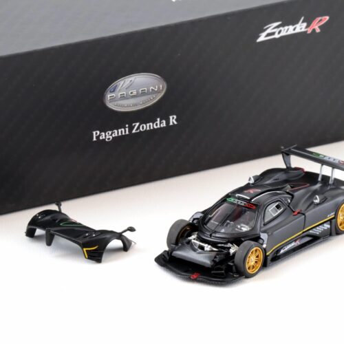 1:64 Almost Real x Motorhelix Pagani Zonda R matte Carbon Fiber 650630001