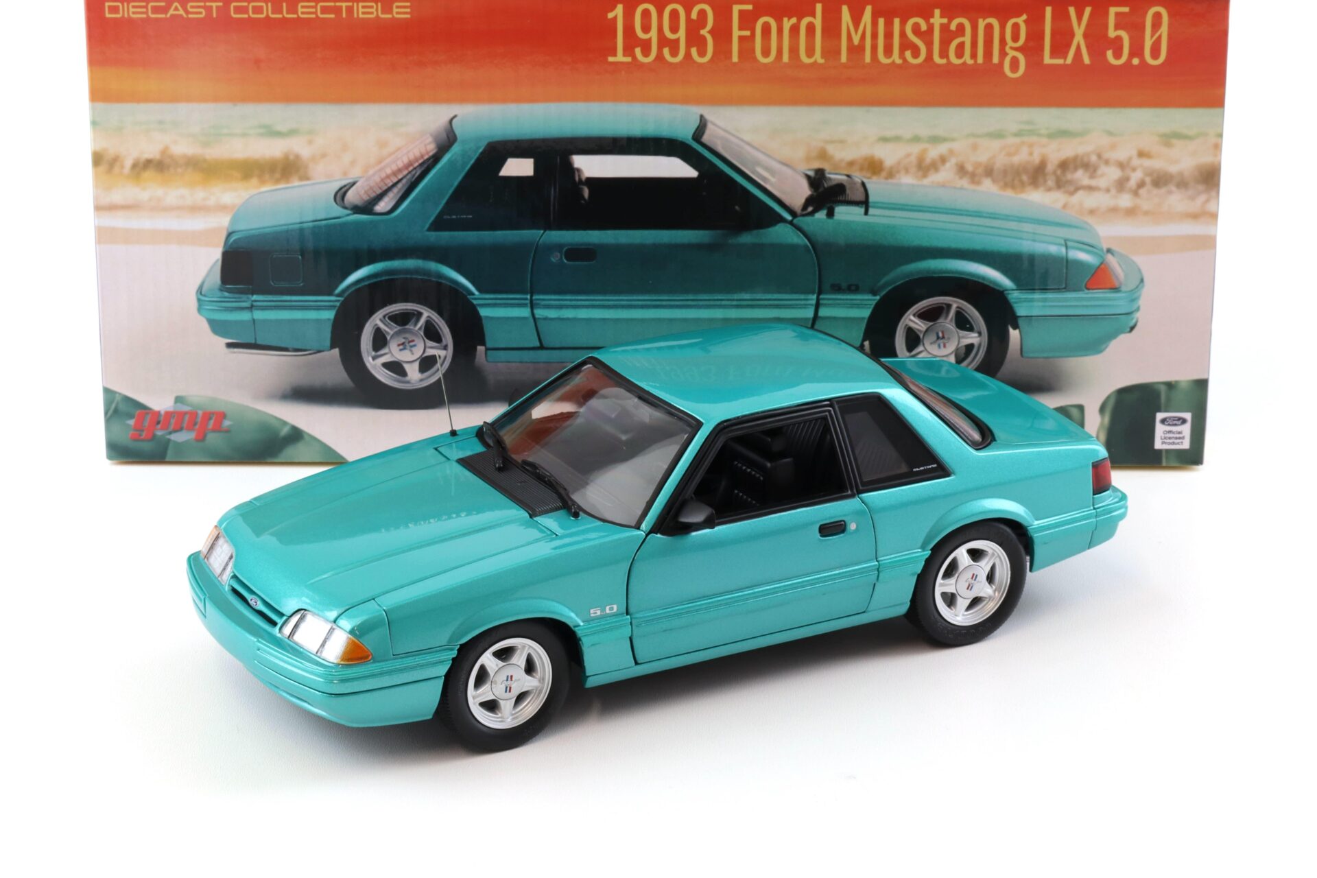 ID 101434 orig.jpg 1:18 GMP 1993 Ford Mustang LX 5.0 Coupe Calypso green