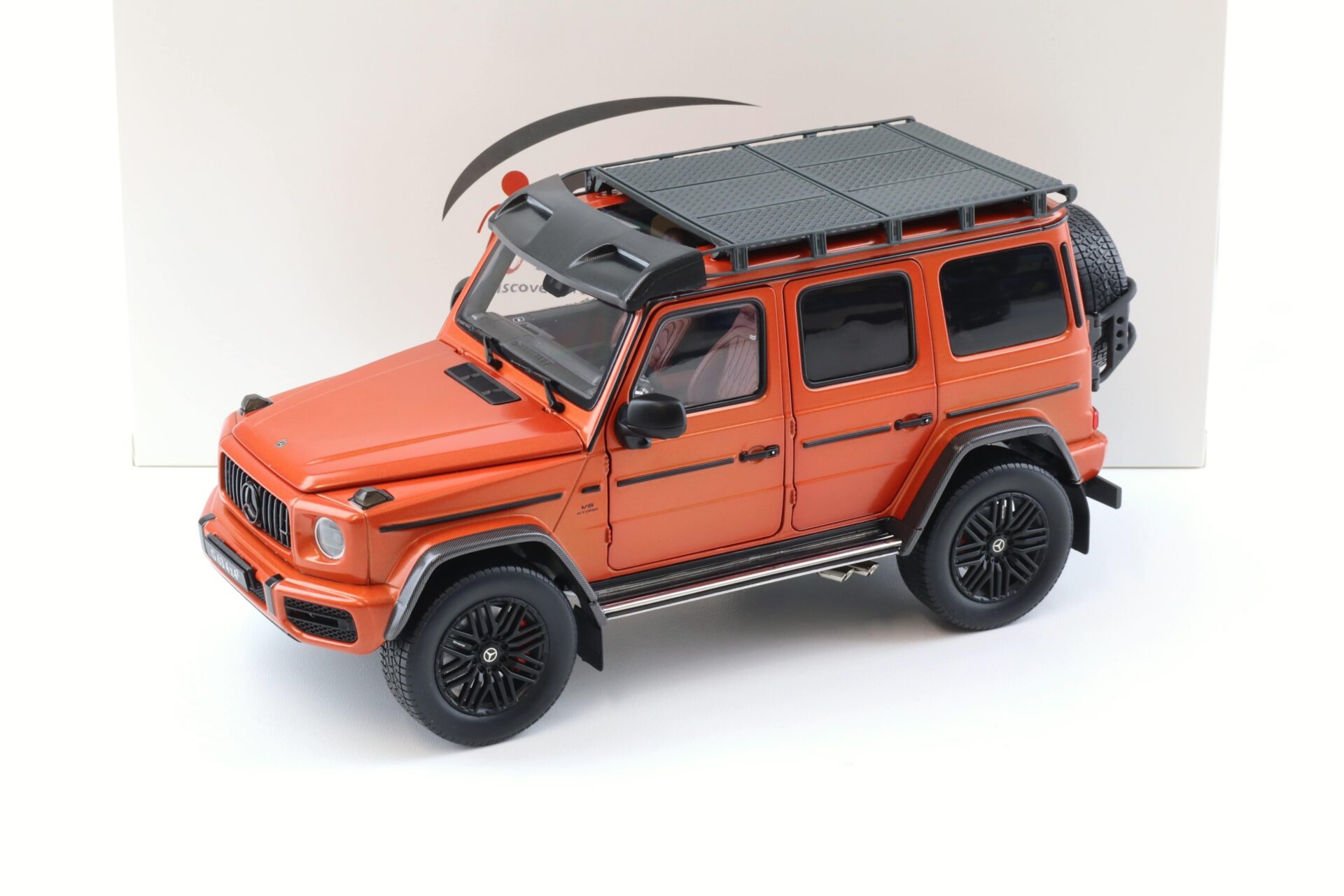 ID 101509 orig.jpg 1:18 iScale Mercedes G63 AMG (W463) 4x4 copper orange magno 2022