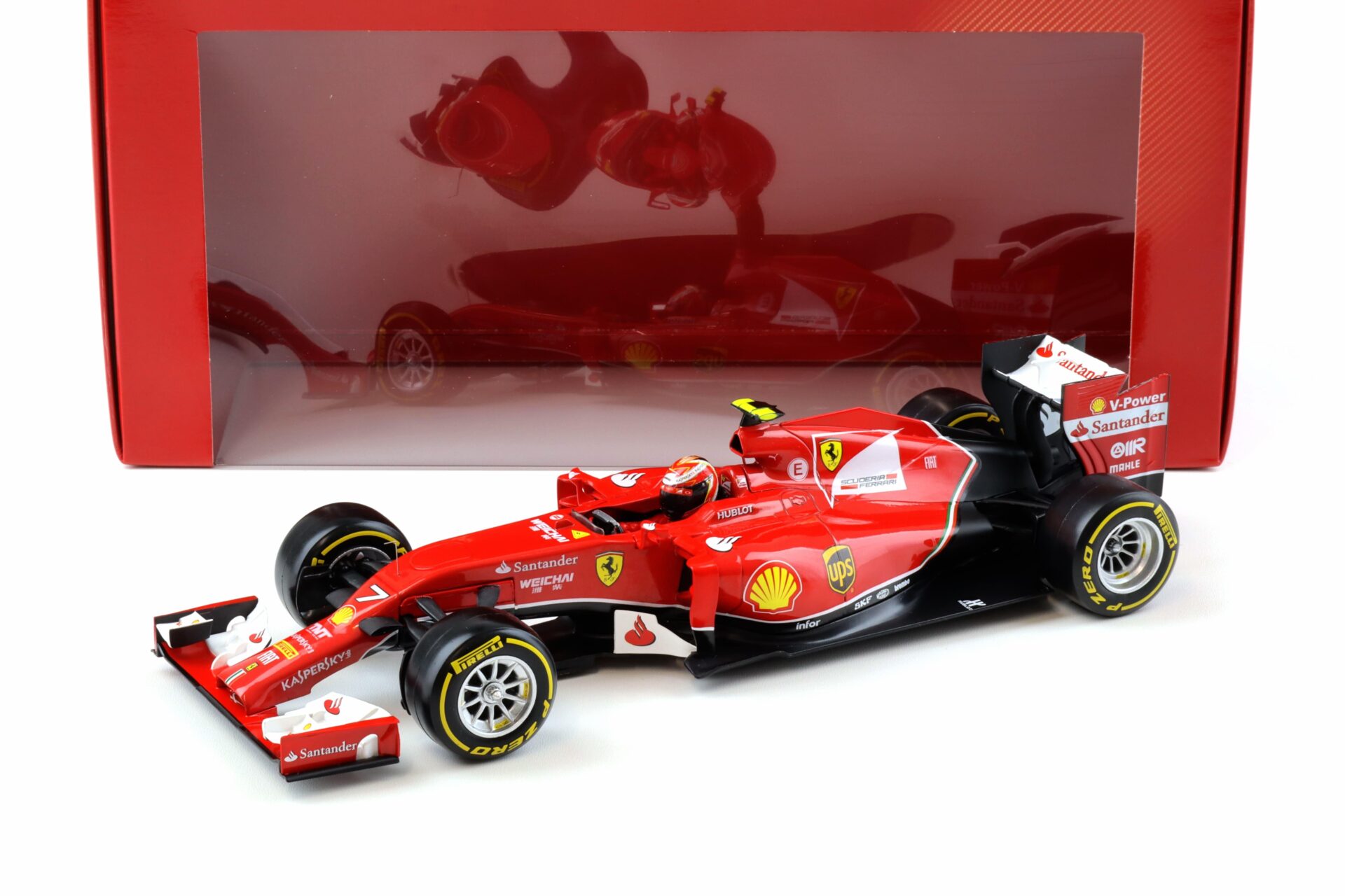 1:18 Hot Wheels F1 Ferrari F14-T K.Raikkonen #7 red 2014 – Premium