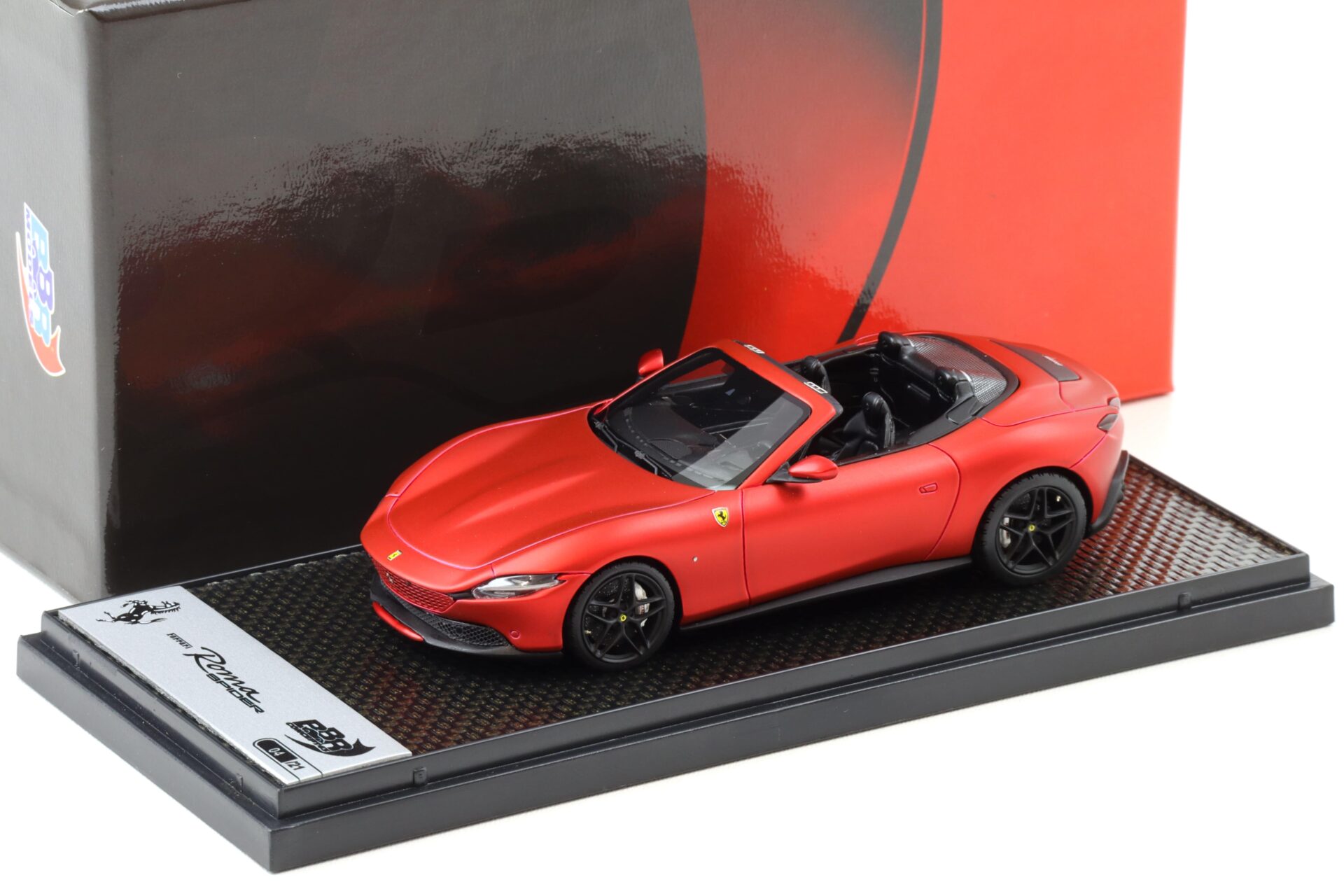 ID 101674 orig.jpg 1:43 BBR Ferrari Roma Spider Enzo red metallic matt - Limited 21 pcs.