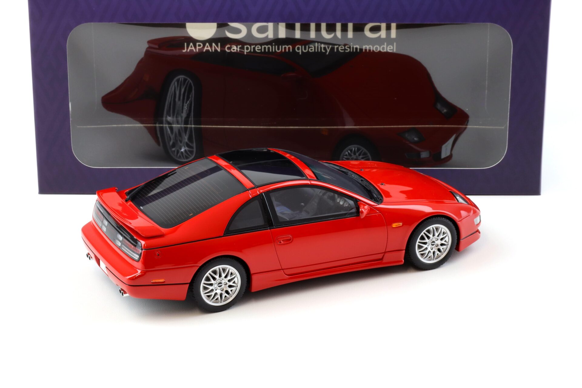 1:18 Kyosho Resin Nissan Fairlady Z Version R 2by2 red KSR18028R