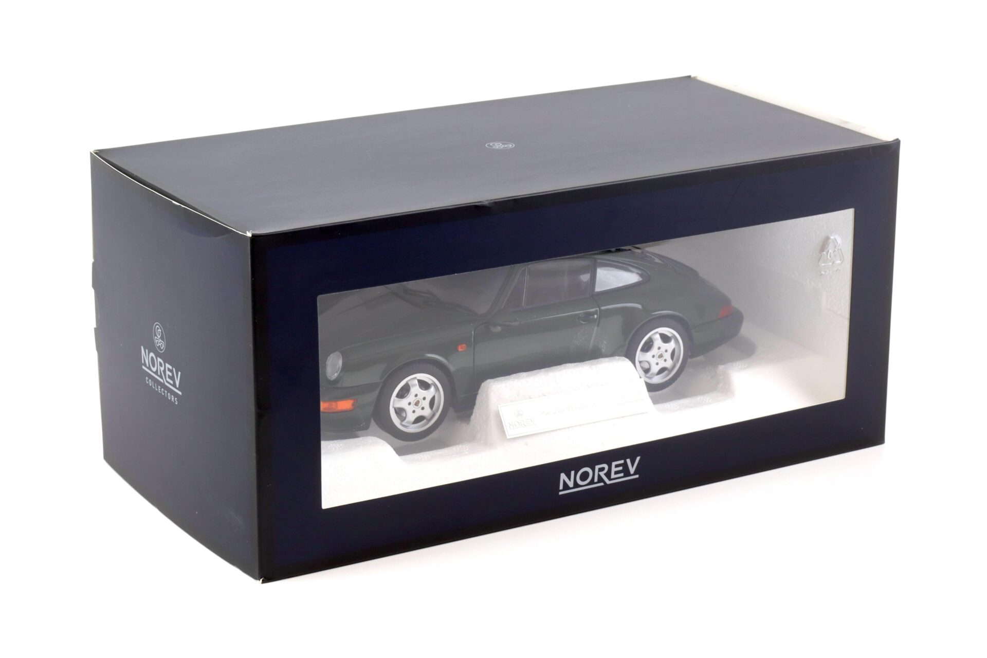1:18 Norev Porsche 911 (964) Carrera 4 Coupe 1992 green metallic - Limited 200 pcs.