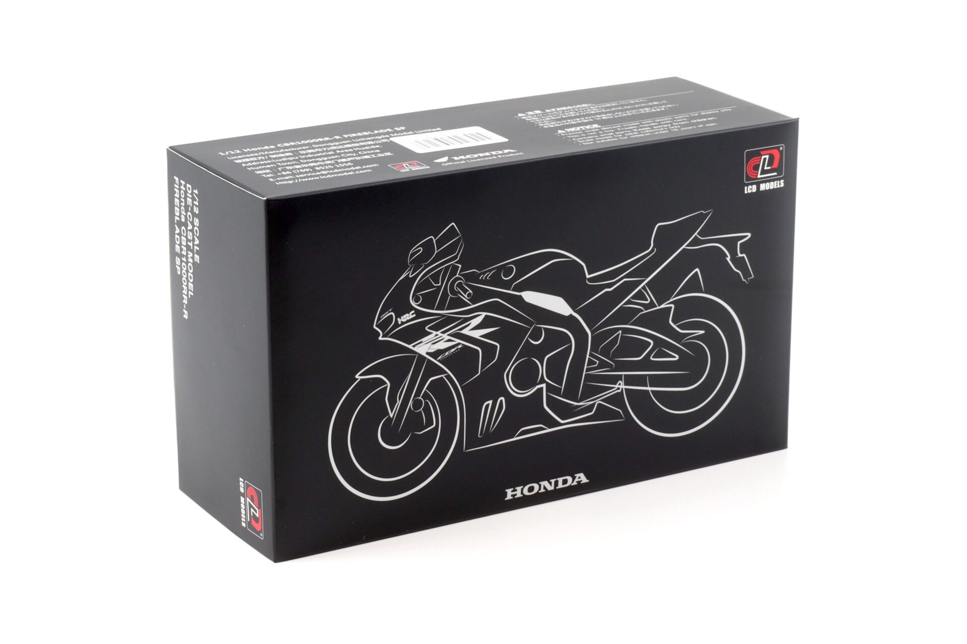 1:12 LCD Models Honda CBR1000RR-R Fireblade SP black LCD-M02-BL