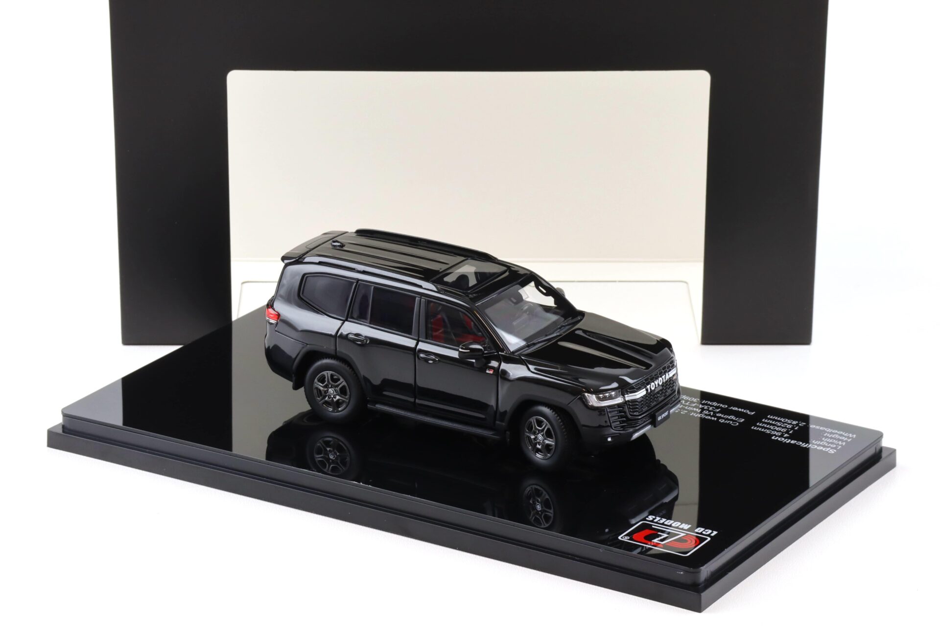 1:43 LCD Models Toyota Land Cruiser LC300 GR Sport black LCD43011-GR-BL