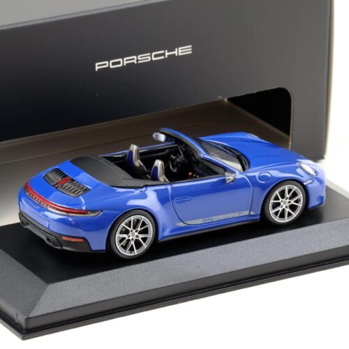 1:43 Minichamps Porsche 911 992.2 Carrera T Cabriolet Lugano blue WAP DEALER