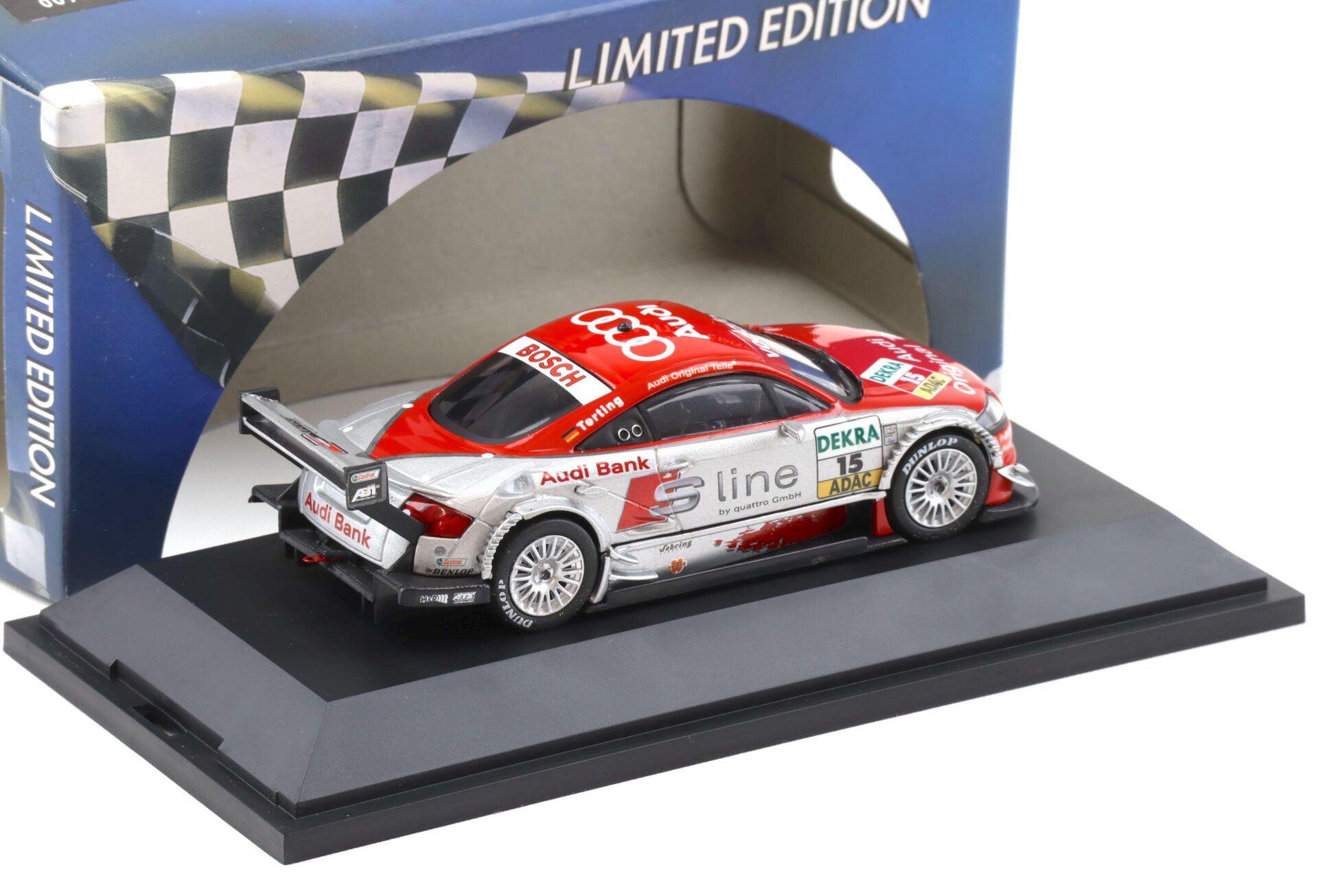 1:43 Schuco ABT Audi TT-R 2003 Peter Terting S-Line #15 Terting