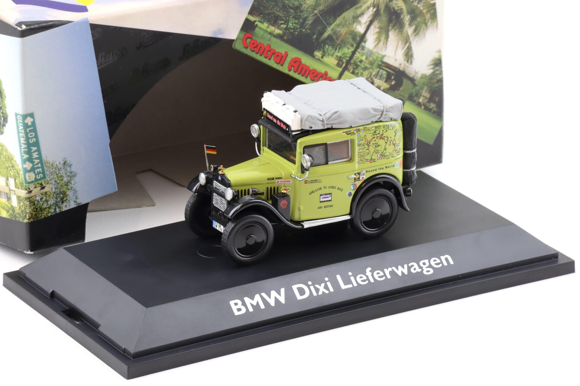 ID 103015 orig.jpg 1:43 Schuco BMW Dixi Round the World Edition green/ black