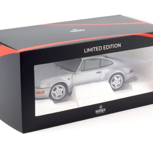 1:18 Norev Porsche 911 964 Carrera 4 WTL 30 Jahre 911 Polar silver - Limited 999 pcs.