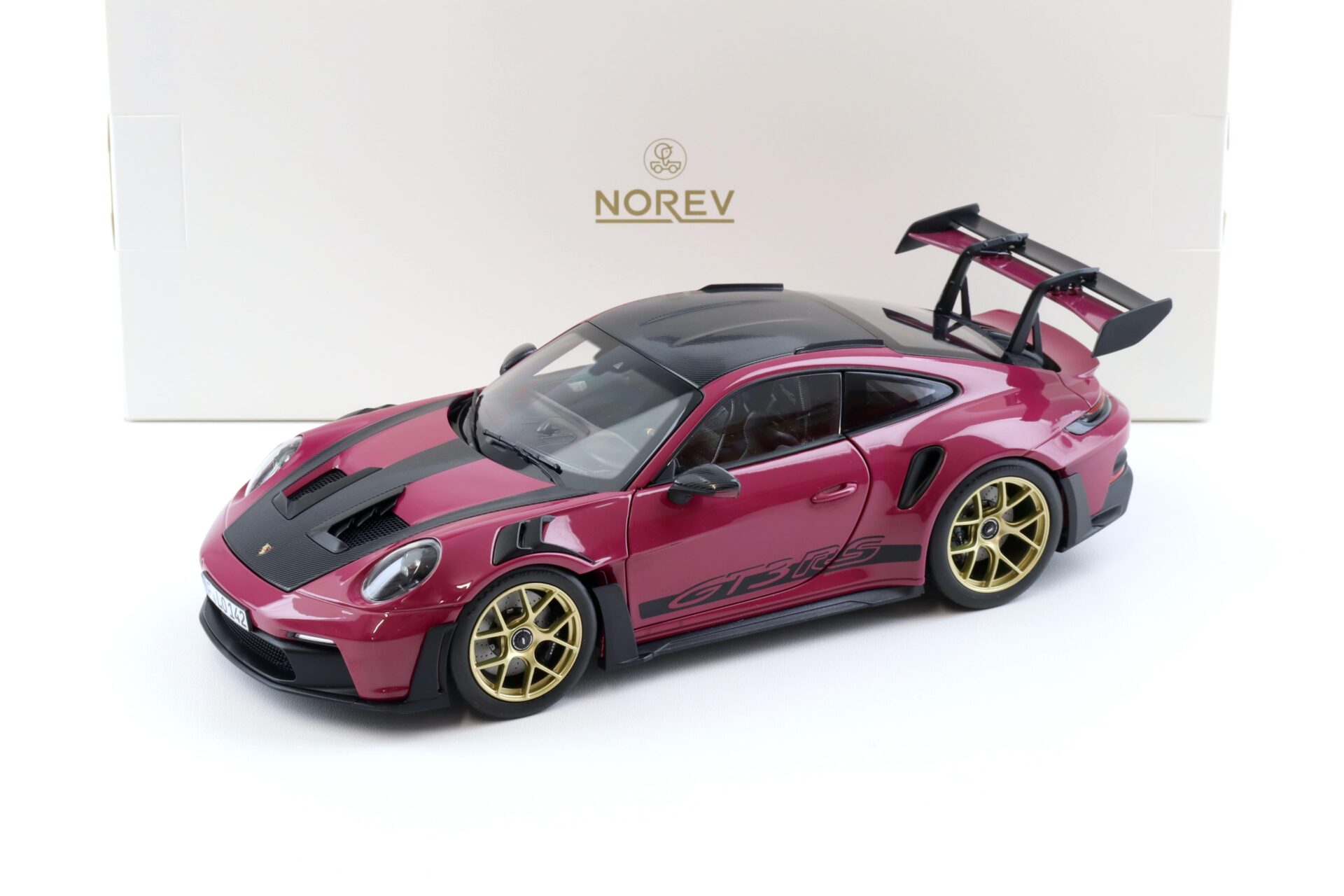 ID 103093 orig.jpg 1:18 Norev Porsche 911 992 GT3 RS Weissach Package 2022 Ruby Star 187370