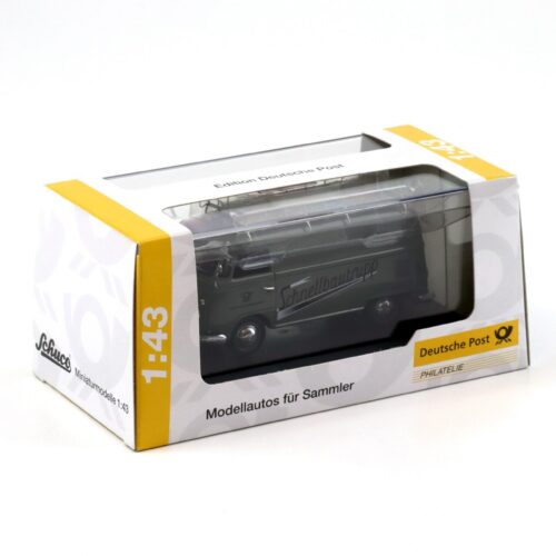 1:43 Schuco VW T1 Kastenwagen Deutsche Bundespost Schnellbautrupp grey