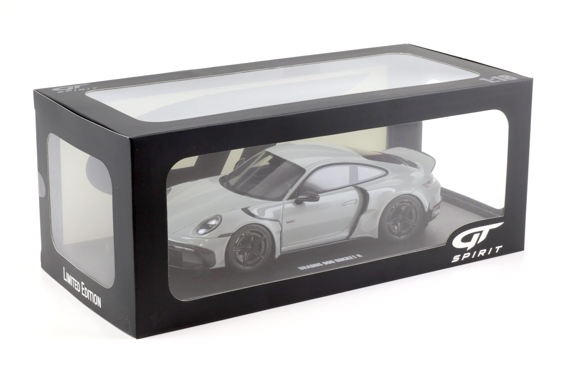 1:18 GT Spirit GT930 Porsche 911 992 Brabus 900 Rocket-R Coupe Nardo grey 2023