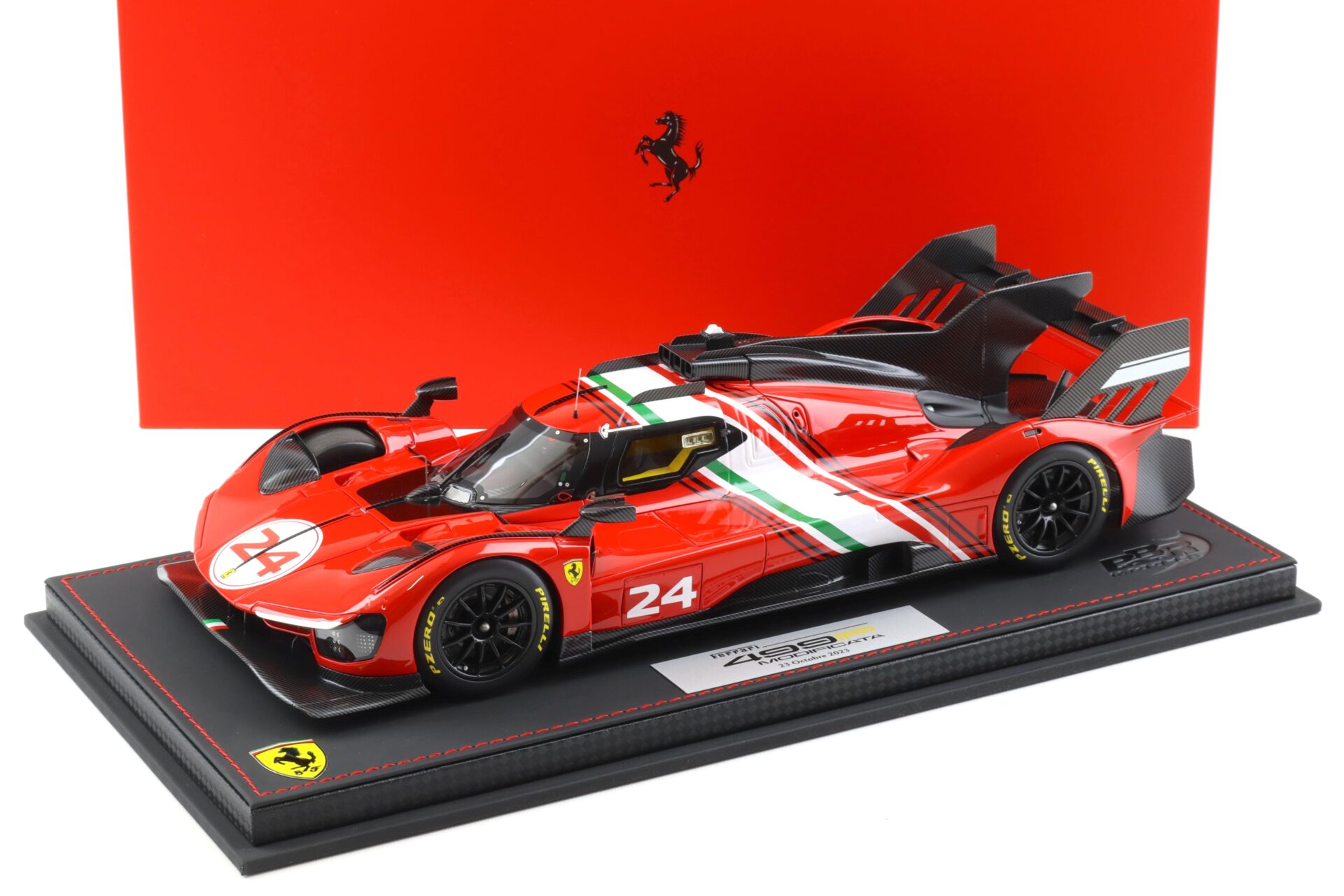 ID 103253 orig.jpg 1:18 BBR Ferrari 499P Modificata Launch Version 28. October 2023 red - Limited 70 pcs.