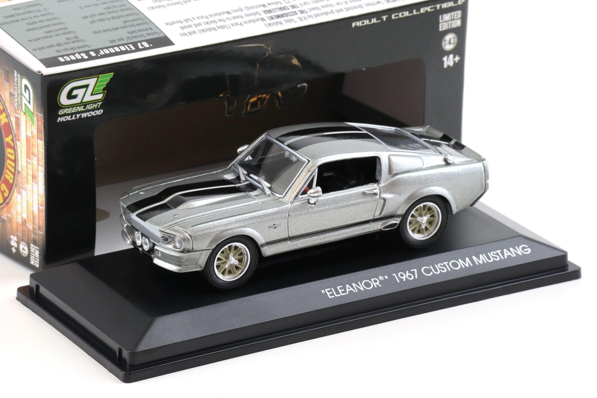ID 103325 orig.jpg 1:43 Greenlight 1967 Ford Mustang Shelby GT500 ELEANOR Gone in 60 Seconds