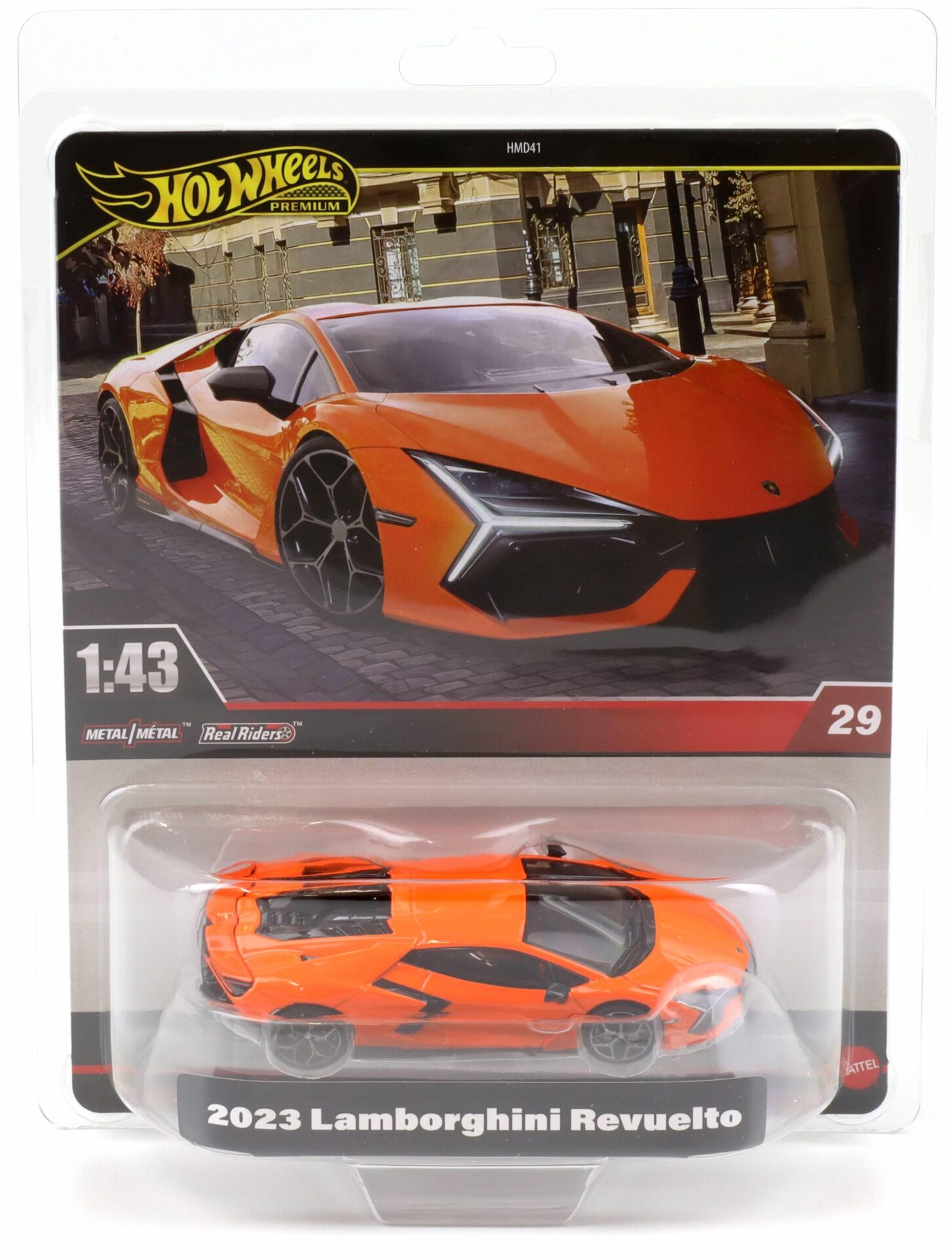 ID 103333 orig.jpg 1:43 Hot Wheels Premium 2025 Real Riders JCN68 Lamborghini Revuelto 2023 orange