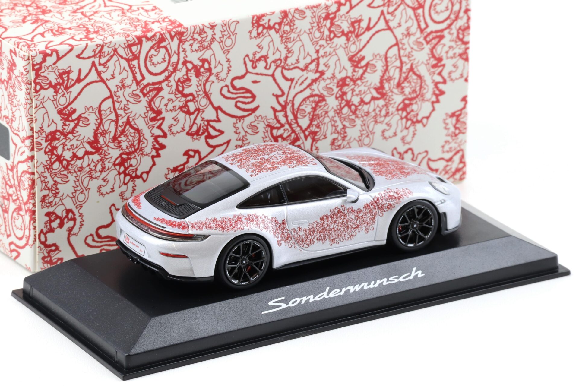 MINICHAMPS 1/43 ポルシェ 911 GT3 ツーリング 1:43 Minichamps Porsche 911 992.2 GT3 Touring Lëtzebuerg Legacy