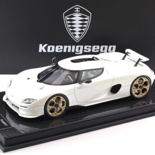 1:18 FrontiArt Koenigsegg CC850 Crystal white F122-188 - Limited 500 pcs.