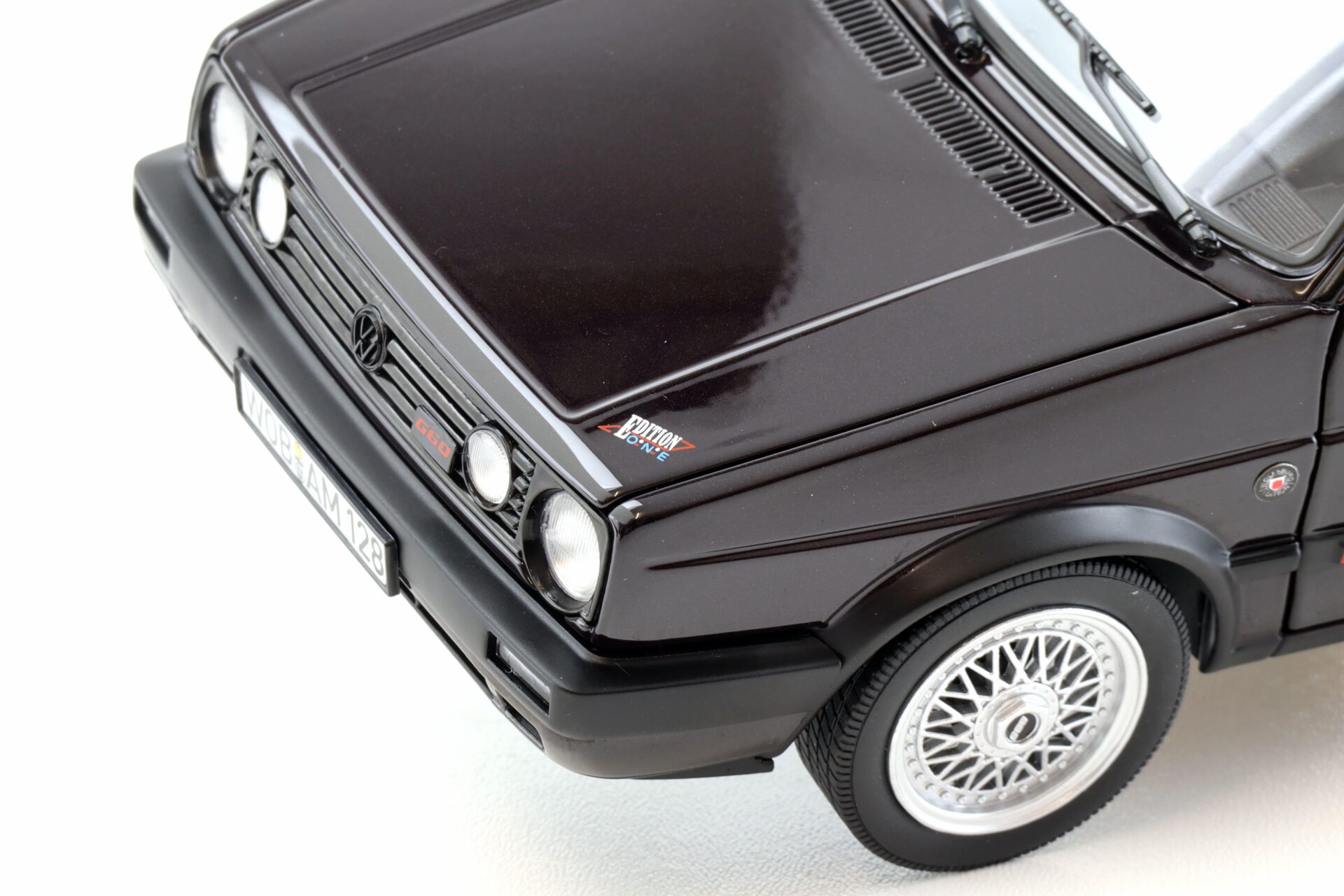 1:18 Norev VW Golf 2 GTI G60 Edition One 1990 Dark Burgundy