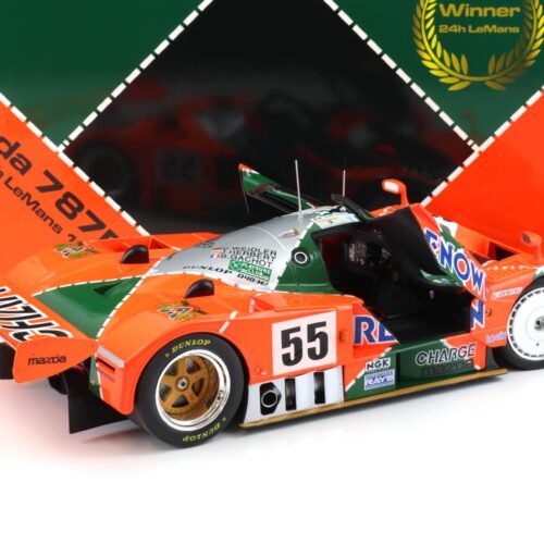 1:12 WERK83 Mazda 787B #55 Winner 24h Le Mans 1991 Weidler/ Herbert/ Gachot