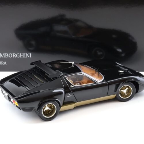 1:18 Kyosho Lamborghini Miura SVR black/ gold 08319BKG