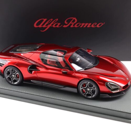 1:18 BBR Alfa Romeo 33 Stradale Rosso Villa d´Este red metallic - Limited 333 pcs.