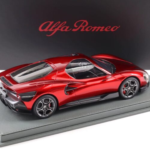 1:18 BBR Alfa Romeo 33 Stradale Rosso Villa d´Este red metallic - Limited 333 pcs.