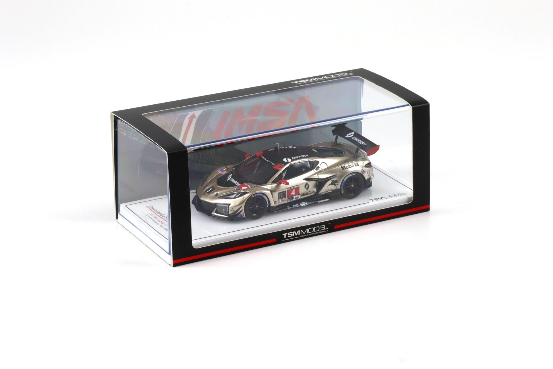 1:43 TSM Model Chevrolet Corvette Z06 GT3.R #4 IMSA 2024 Sebring 12h Milner/ Bamber