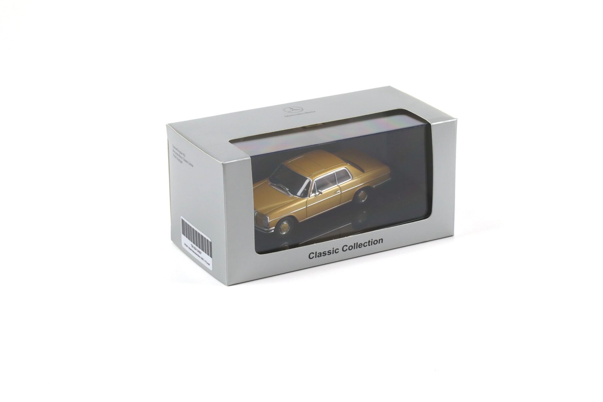 1:43 AUTOart Mercedes 280C /8 Coupe gold metallic DEALER VERSION