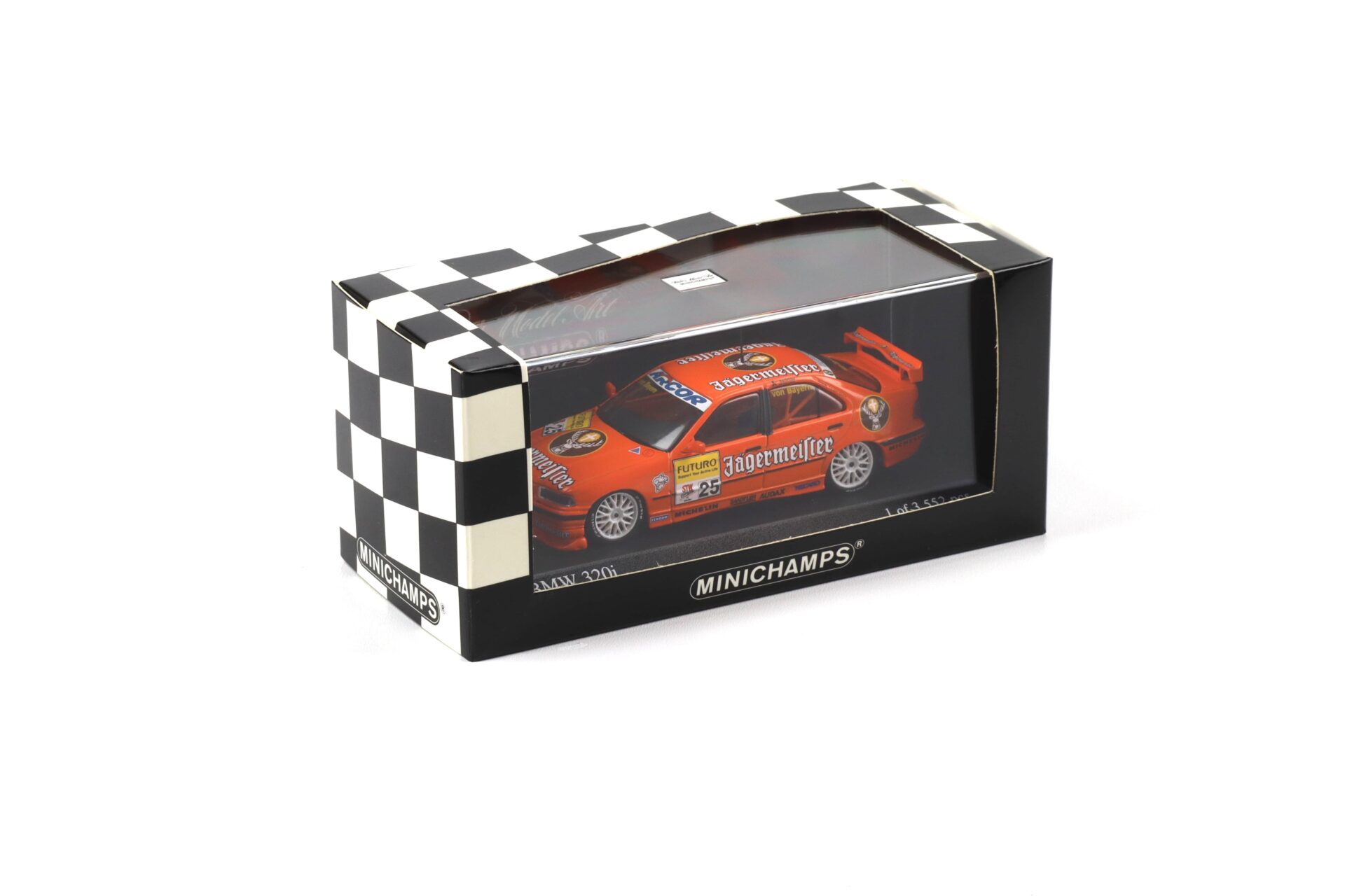 1:43 Minichamps BMW 320i E36 STW 1998 Team Isert #25 Prinz Leopold v. Bayern