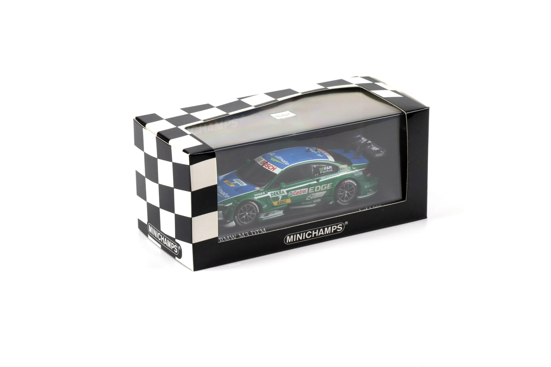 1:43 Minichamps BMW M3 DTM E92 Team RBM DTM 2013 #7 Castrol Farfus