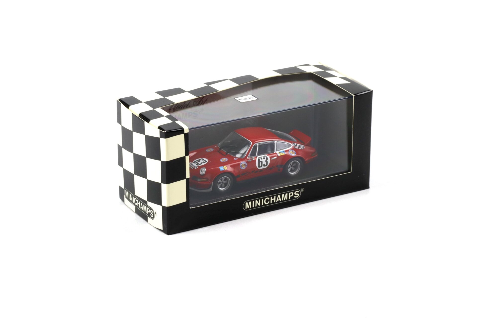 1:43 Minichamps Porsche 911 Carrera RSR 2.8 Le Mans 24h 1973 #63 Loos/ Barth