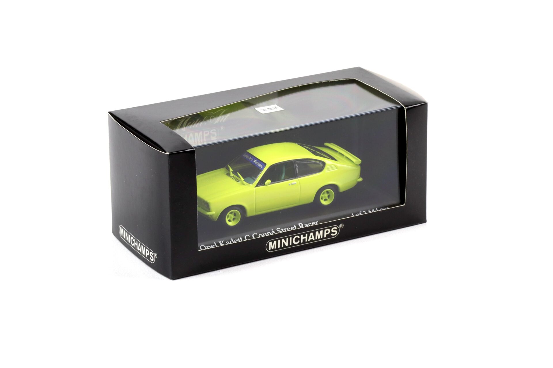 1:43 Minichamps Opel Kadett C Coupe Street Racer Minardi yellow