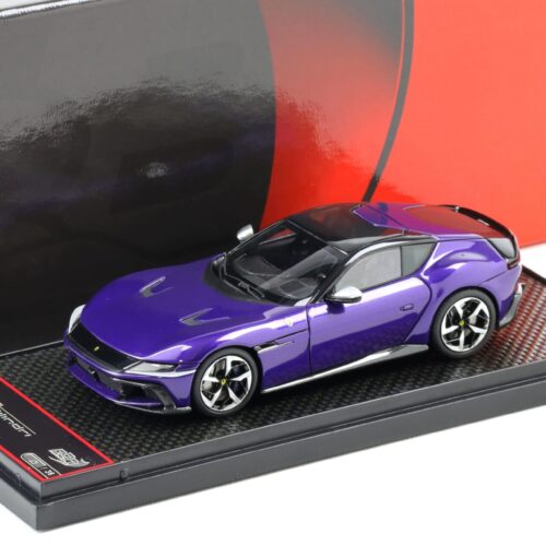 1:43 BBR Ferrari 12Cilindri Coupe Panoramic roof viola al Humaid - Limited 36 pcs.