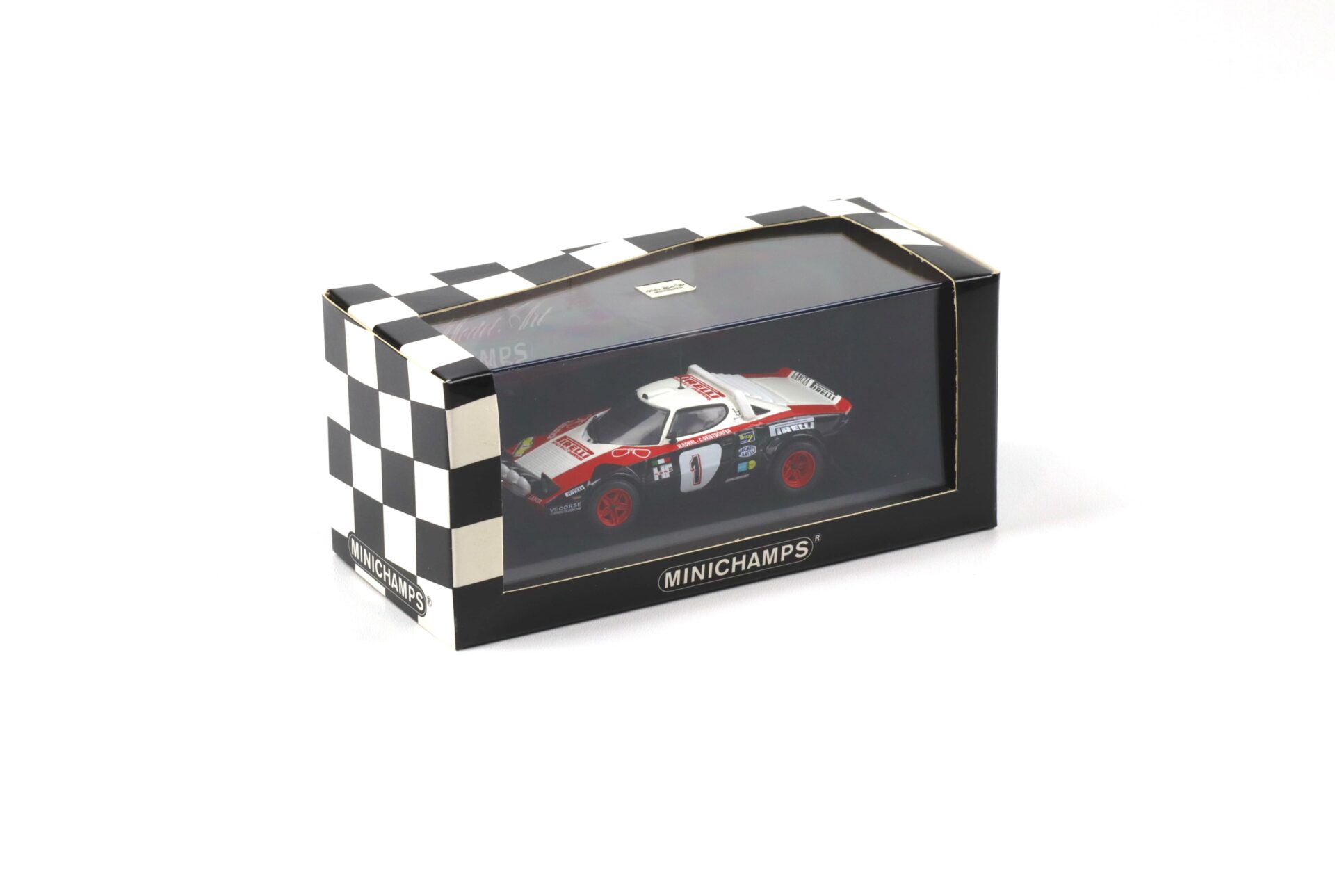 1:43 Minichamps Lancia Stratos Pirelli Rally 1978 Röhrl/ Geistdörfer #1