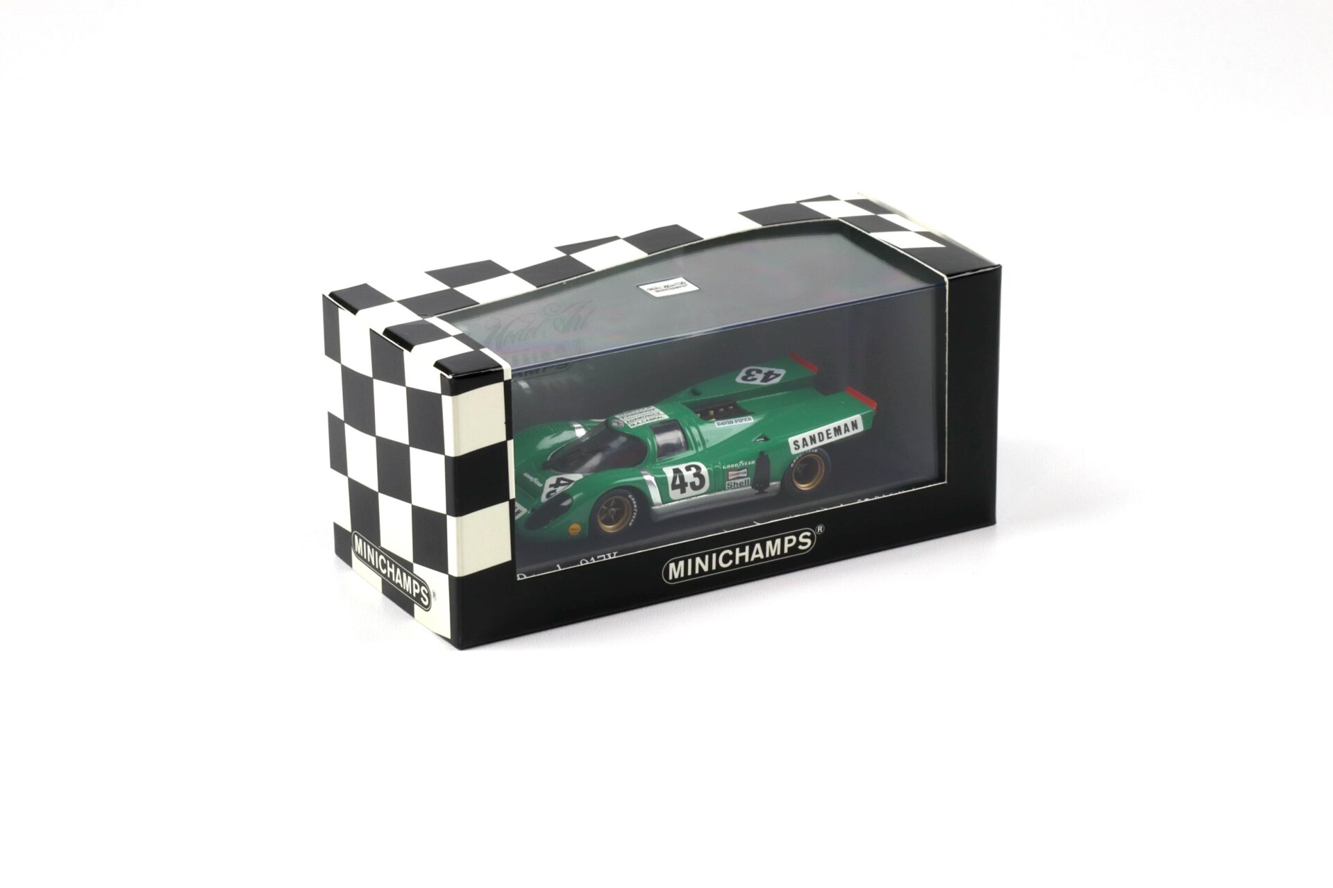 1:43 Minichamps Porsche 917K Watkins Glen 6h #43 Cabral/ Adamowicz 1971
