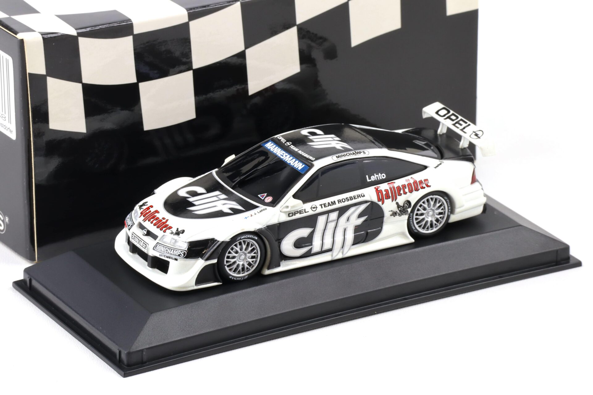 1:43 Minichamps Opel Calibra Cliff Design Sketch ITC 1996 J.J. Letho