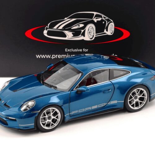 1:18 Norev Porsche 911 992 S/T Sonderwunsch PTS+ Amazonas green - Limited 500 pcs.