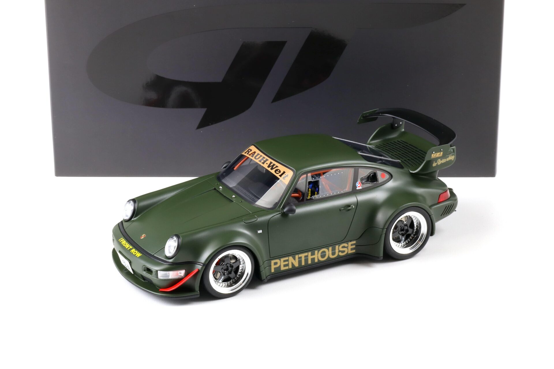 ID 105276 orig.jpg 1:18 GT Spirit GT559 Porsche 911 (964) RWB Rauh-Welt Penthouse 2025 khaki green