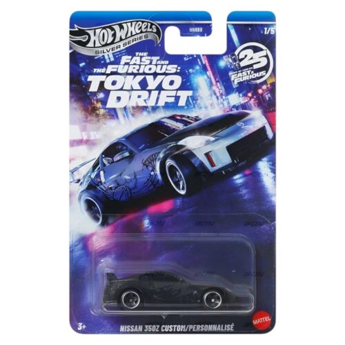 1:64 Hot Wheels 2025 Fast & Furious Tokyo Drift SET 5 pcs. 979M Nissan, Plymouth