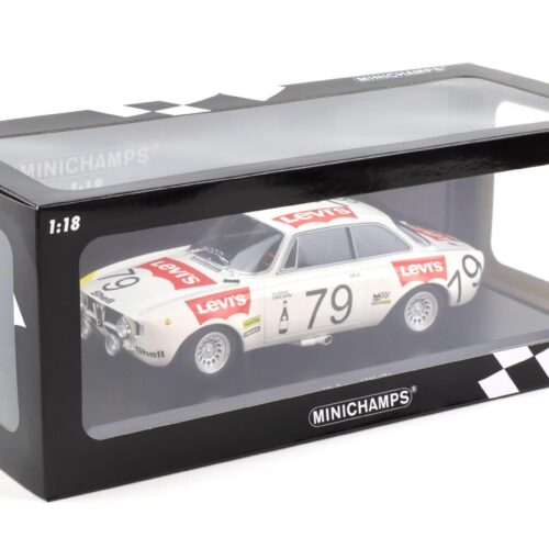 1:18 Minichamps Alfa Romeo 1300 GTA 24h SPA 1971 Rubens/ van Ryn #79