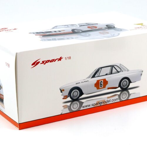 1:18 Spark BMW 3.0 CSL Winner 4h Monza 1973 Lauda/ Muir #6