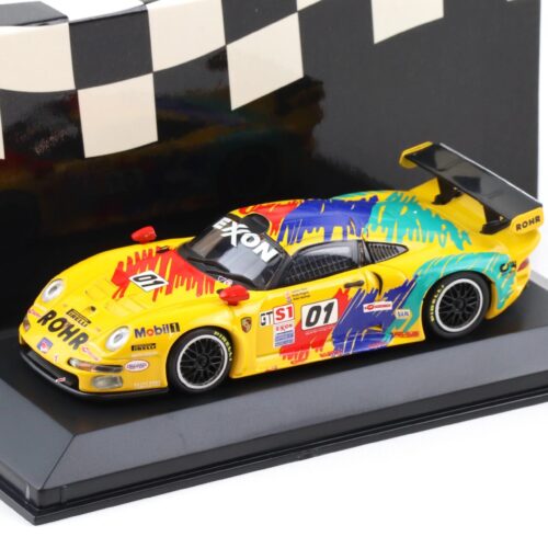 1:43 Minichamps Porsche 911 993 GT1 #01 Team Rohr GTS-1 Champion 1999