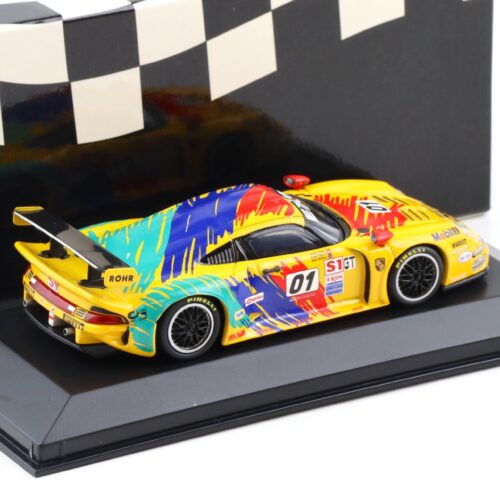 1:43 Minichamps Porsche 911 993 GT1 #01 Team Rohr GTS-1 Champion 1999