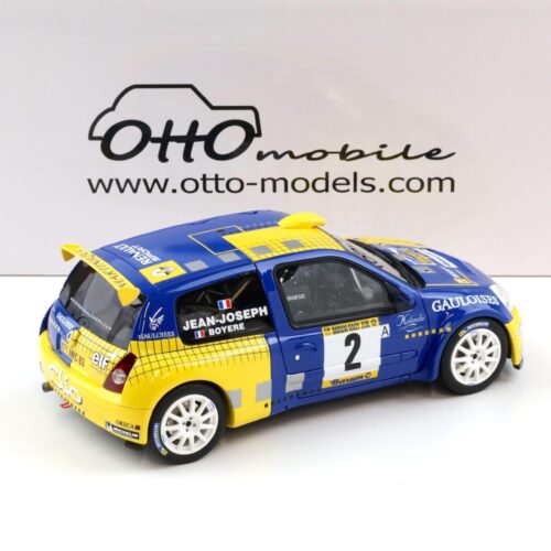 1:18 OTTO mobile OT1152 Renault Clio S1600 Barum Rally #2 Jean-Joseph 2004