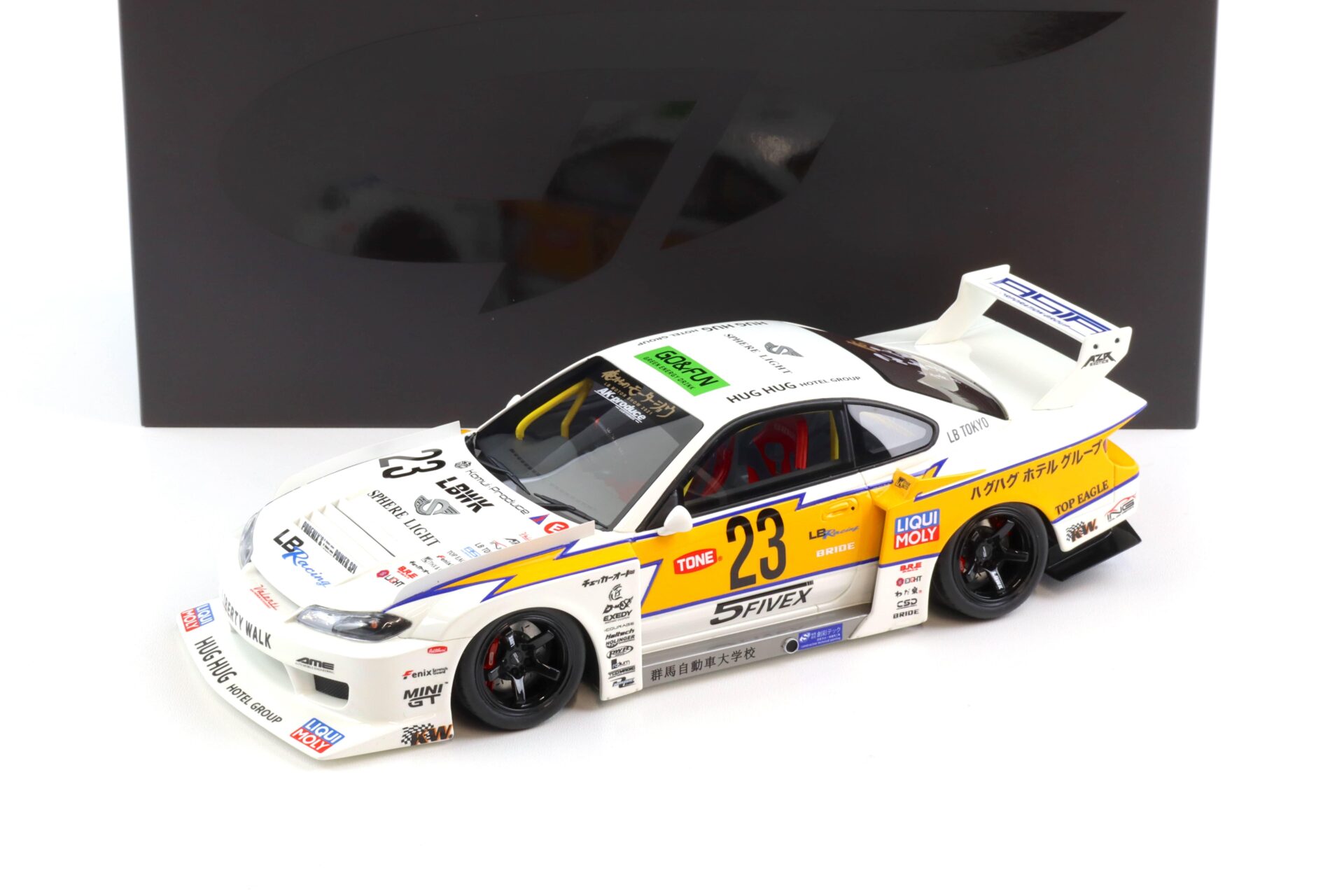 ID 105745 orig.jpg 1:18 GT Spirit GT560 Nissan S15 Silvia LB Super Silhouette white 2021