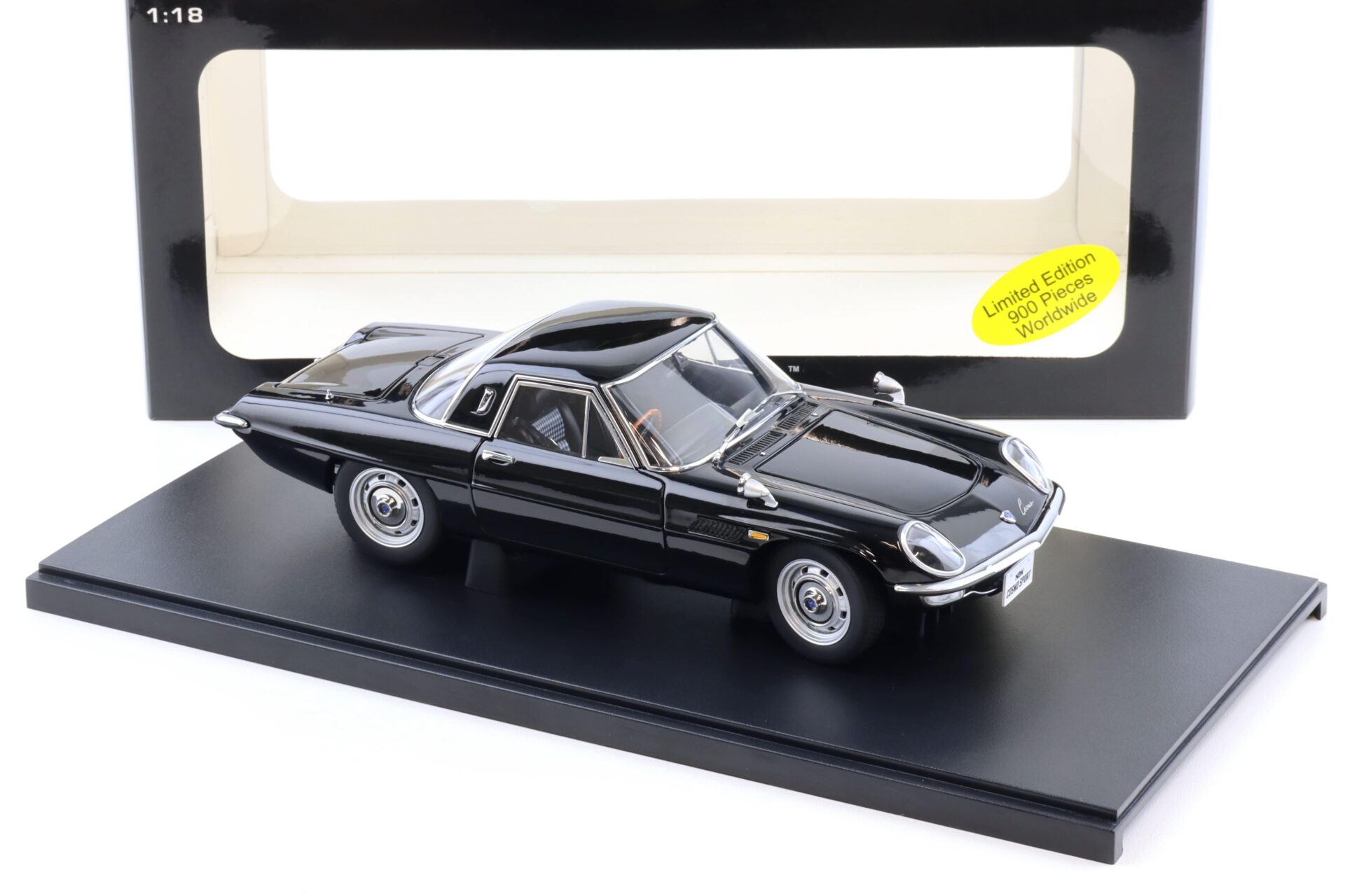 1:18 AUTOart Mazda Cosmo Sport Coupe black Diecast – Limited 900
