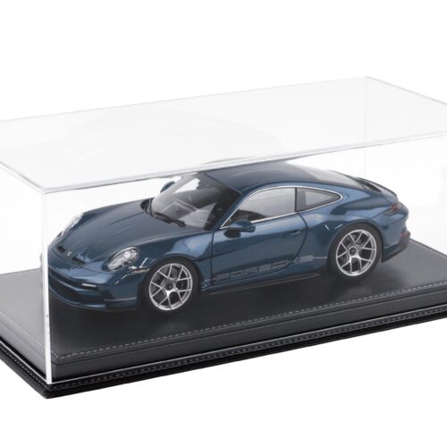 1:18 Atlantic Vitrine Show Case Display Case MULHOUSE with black leather Base