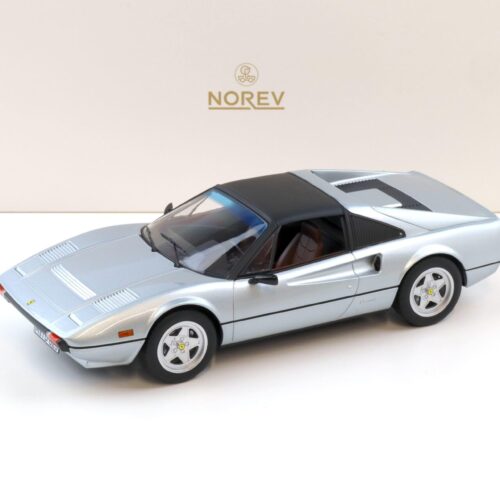 1:18 Norev Ferrari 308 GTS Quattrovalvole 1982 silver metallic