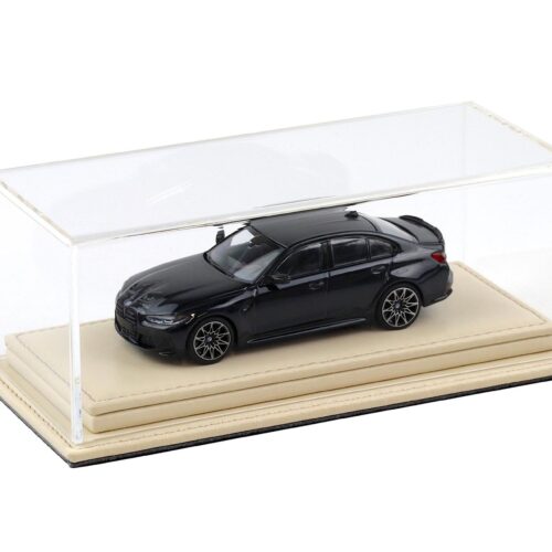 1:43 Atlantic Vitrine Show Case Display Case MULHOUSE with beige leather Base