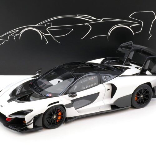 1:18 LCD Models McLaren Senna GTR 2021 white/ black LCD18016-WH